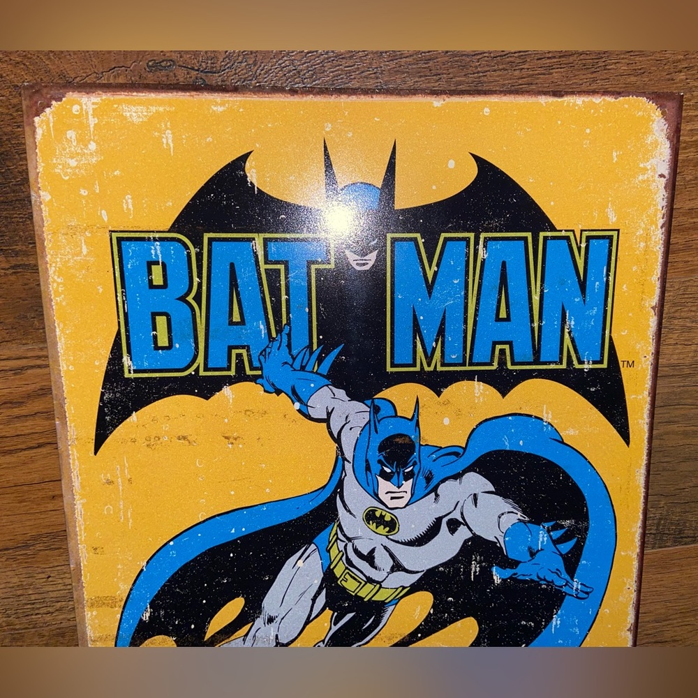 Batman Tin Sign - Picture 7 of 12